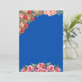 Elegante uitnodiging voor verlovingsfeest Template (Staand voorkant)