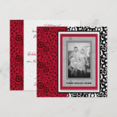 Elegante uitnodigingen voor 50-jarig huwelijksjubi (Voorkant / Achterkant)