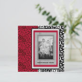 Elegante uitnodigingen voor 50-jarig huwelijksjubi (Staand voorkant)