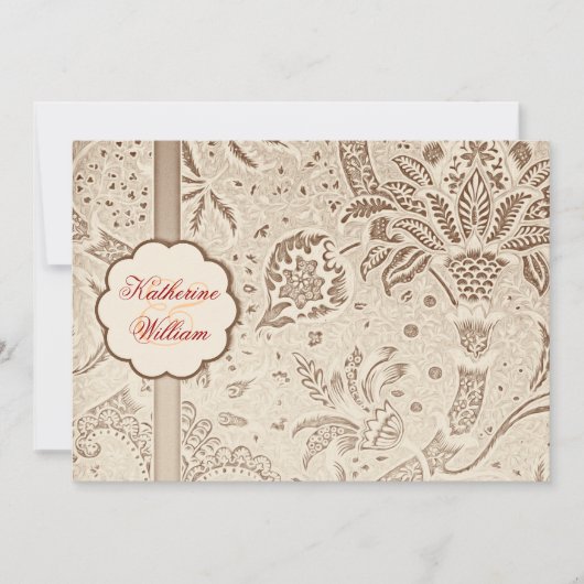 Elegante uitnodigingen voor engagementsfeestjes (Voorkant)