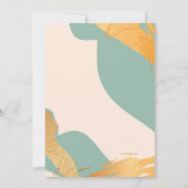 Elegante uitnodigingen voor feestjes (Achterkant)