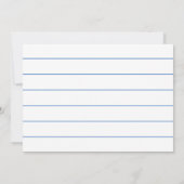 Elegante uitverkoren uitstel van de huwelijksdatum aankondiging (Achterkant)