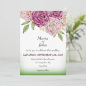 Elegante unieke chique romantische minimalistische kaart (Staand voorkant)