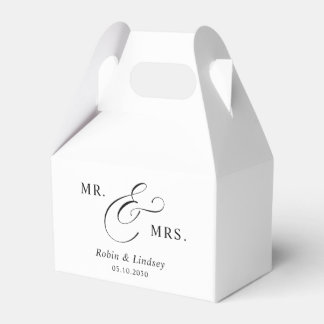 Elegante Union Wedding Verloving repetitie diner Bedankdoosjes