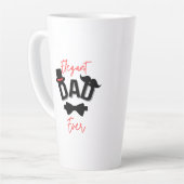 Elegante vader ooit Vaderdag Latte Mok (Linkerhoek)