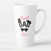Elegante vader ooit Vaderdag Latte Mok (Rechts)