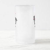 Elegante vader ooit Vaderdag Matglas Bierpul (Center)