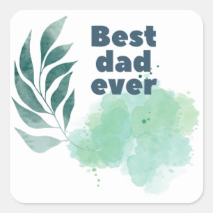 Elegante Vader Sticker vaderschap