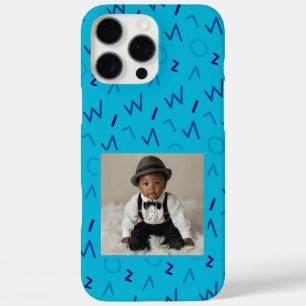 Elegante Vaderdag Cadeau-ideeën Memphis Patroon iPhone 16 Pro Max Hoesje