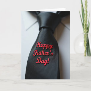 Elegante Vaderdag stropdas kaart