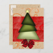 elegante vakantie begroeting Briefkaarten (Voorkant / Achterkant)