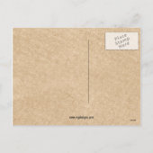 elegante vakantie begroeting Briefkaarten (Achterkant)