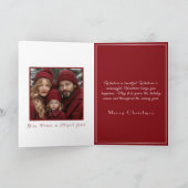 Elegante Vakantie Deur Krans Pine Trees Gold Kaart (Binnen)