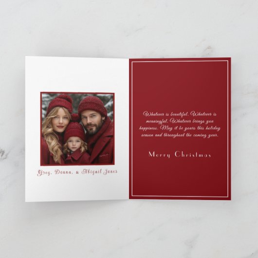 Elegante Vakantie Deur Krans Pine Trees Gold Kaart (Binnen)