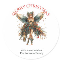 Elegante vakantiefee met kerstlantaarn