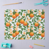 Elegante Valenciaanse Oranje bloem Tissuepapier (Craft)