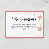 Elegante Valentijn Vrijgezellenfeest Display kaart (Voorkant)