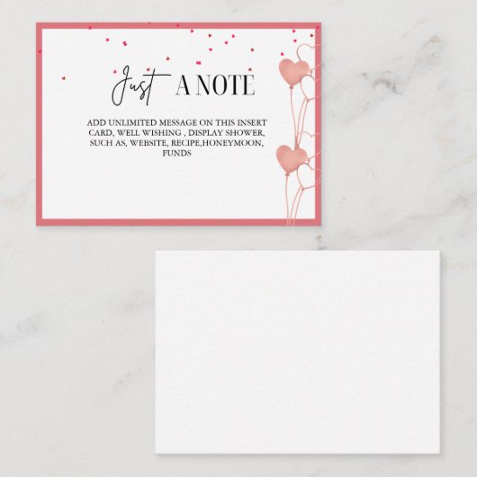 Elegante Valentijn Vrijgezellenfeest Display kaart (Voorkant / Achterkant)