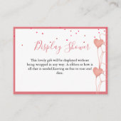 Elegante Valentijn Vrijgezellenfeest Display kaart (Voorkant)