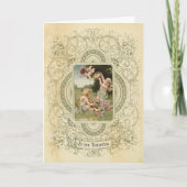 Elegante Valentijnsdag Cherub  Angel  Kaart (Voorkant)