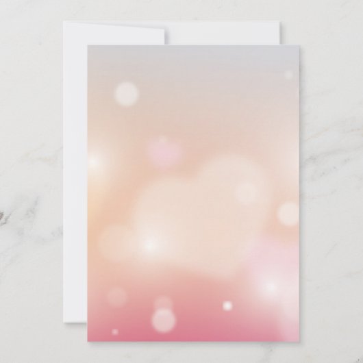 elegante Valentijnsdag flyer Kaart (Achterkant)