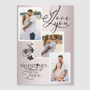 Elegante Valentijnsdag fotocollage