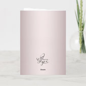 Elegante Valentijnsdag fotocollage Kaart (Achterkant)