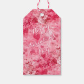 Elegante Valentijnsdag Gift Labels Cadeaulabel (Voorkant)