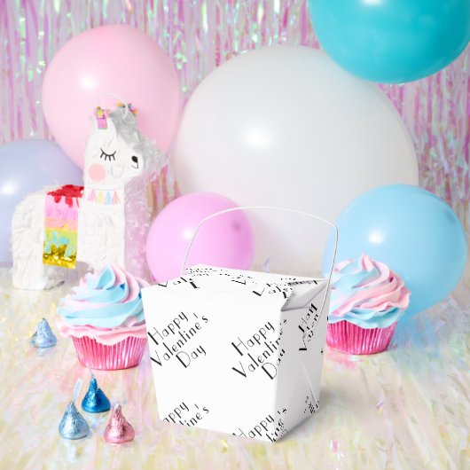 Elegante Valentijnsdag Liefde Thema Afhaalmaaltijd Bedankdoosjes (Feest)