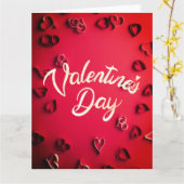 ELEGANTE VALENTIJNSDAGKAART KAART (Gele Bloem)