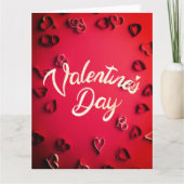 ELEGANTE VALENTIJNSDAGKAART KAART (Voorkant)