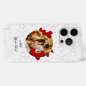 Elegante Valentijnse , Liefde, Jubileum Rood Hart Case-Mate iPhone Case (Achterkant (horizontaal))