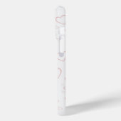 Elegante Valentijnskaarten, Liefde, Jubileum Rode Case-Mate iPhone Case (Achterkant / Links)