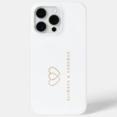 Elegante Valentijnstelefoonhoes voor iPhone 15 Pro Case-Mate iPhone Case (Achterkant)