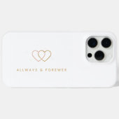 Elegante Valentijnstelefoonhoes voor iPhone 15 Pro Case-Mate iPhone Case (Achterkant (horizontaal))