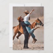 Elegante Vellum Overlay Minimalistische 2 Foto Huw Kaart (Achterkant)