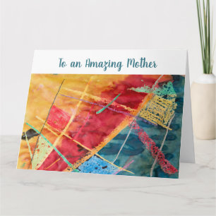 Elegante Verbazingwekkende Moeder Liefde Moderne W Kaart