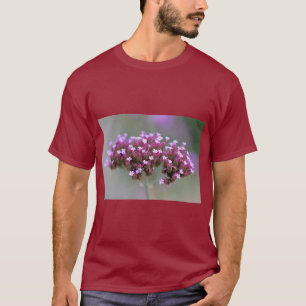 Elegante Verbena Bloem Grafische T-Shirt
