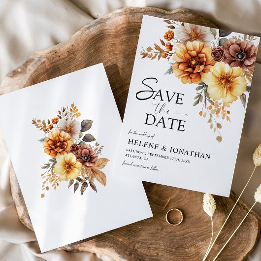 Elegante Verbrande Sinaasappel Roest Terracotta Fa Save The Date