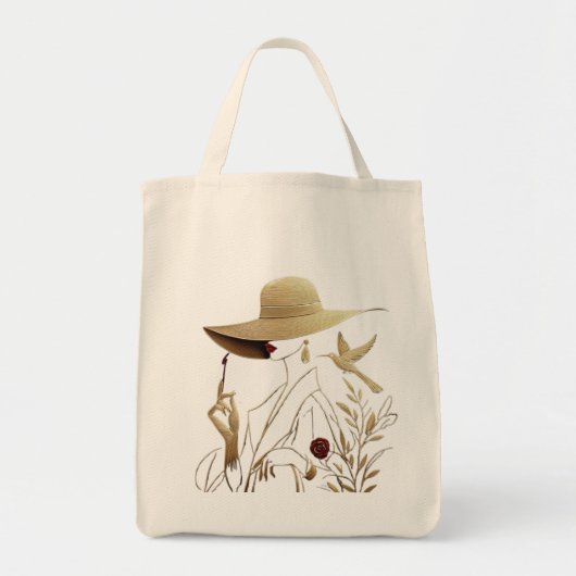Elegante & verfijnde boodschappentas tote bag (Voorkant)