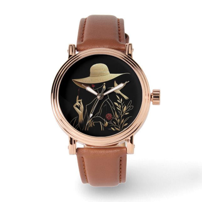 Elegante & verfijnde eWatch horloge (Voorkant)