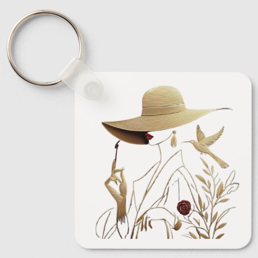 Elegante & Verfijnde Sleutelhanger (Voorkant)