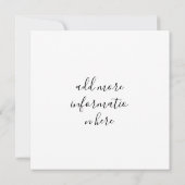 elegante verhuisbericht zakelijke aankondiging (Achterkant)