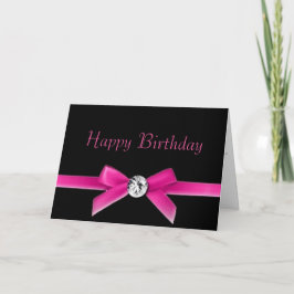 Elegante Verjaardag Notecard Bedankkaart