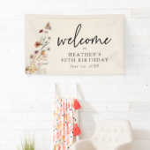 Elegante verjaardagsbanner spandoek (Insitu)