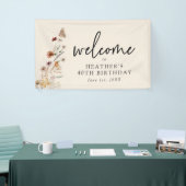 Elegante verjaardagsbanner spandoek (Beurs)