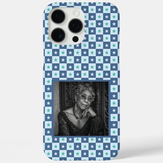 Elegante verjaardagscadeau-ideeën geruite vierkant Case-Mate iPhone case (Achterkant)