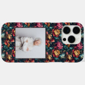 Elegante verjaardagscadeau Pioenrozen op maat Case-Mate iPhone Case (Achterkant (horizontaal))