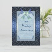 Elegante verjaardagsfeest uitnodiging (Staand voorkant)