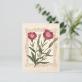 Elegante verjaardagsfeest van 50 jaar voor een dam kaart (Staand voorkant)